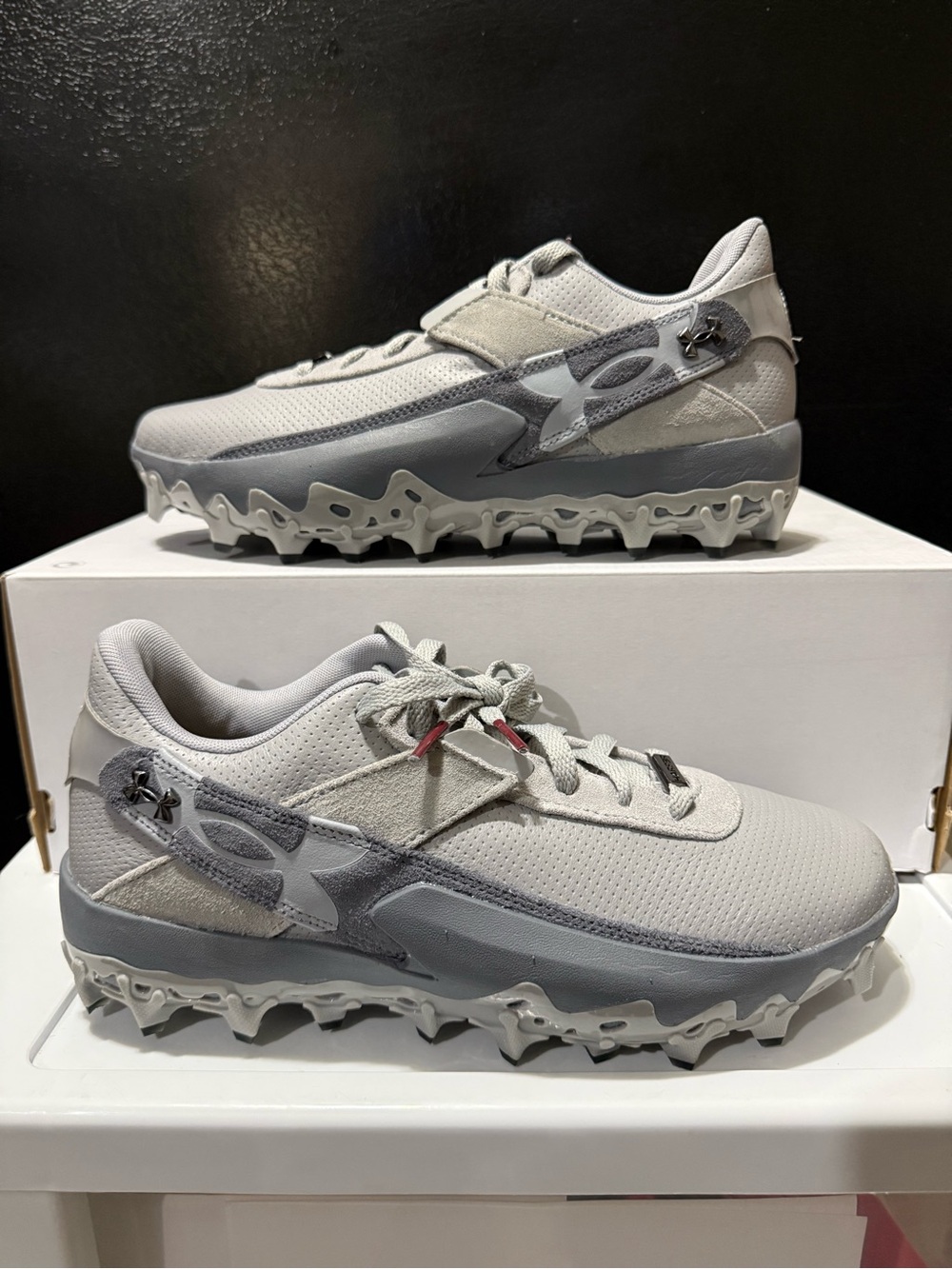 Under Armour UA Harper 10 Pro TPU Low Men Size 9 Baseball Cleats 6010136-075